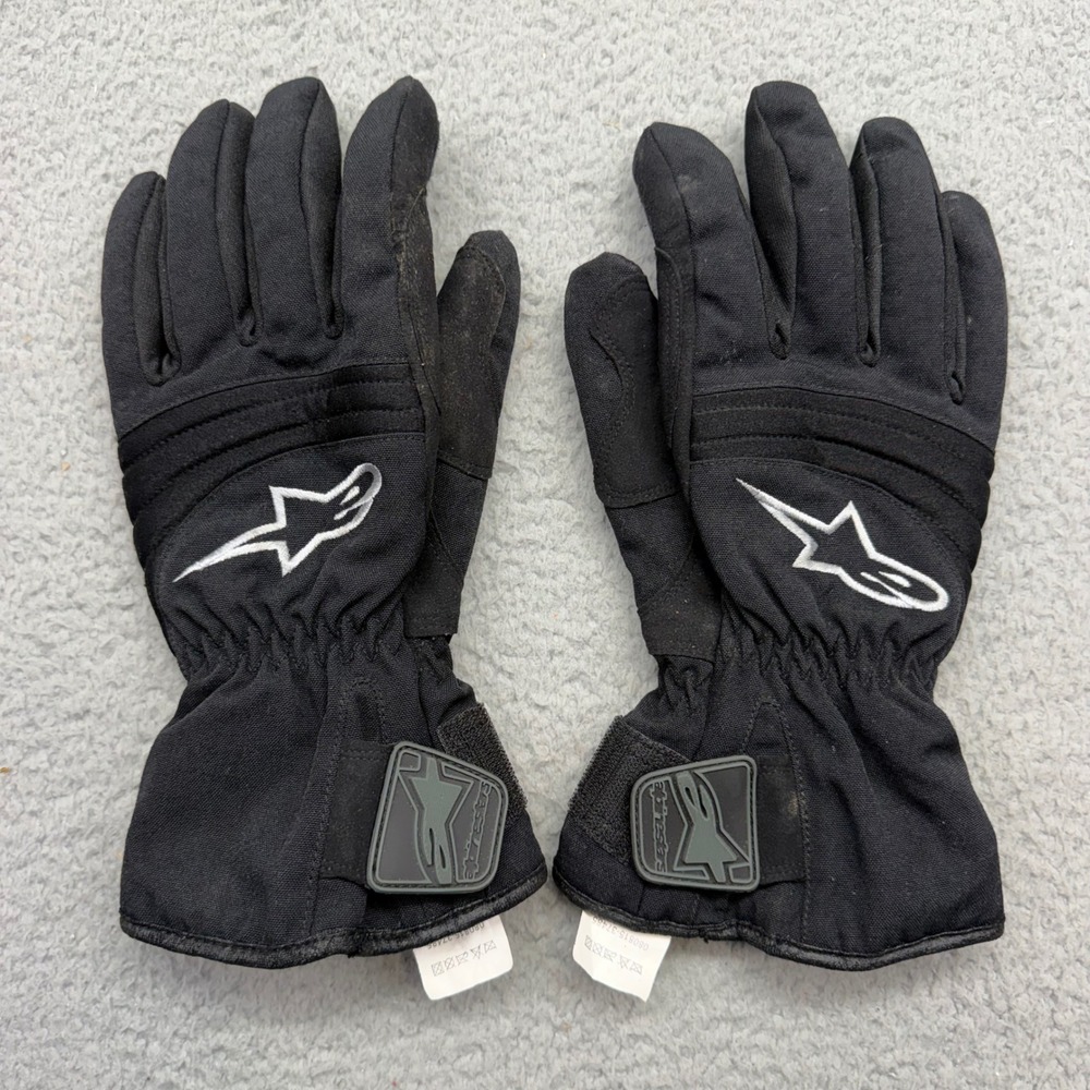 Alpinestars ST-1 Men XL Black Drystar Waterproof Touring Gear Motorcycle Gloves